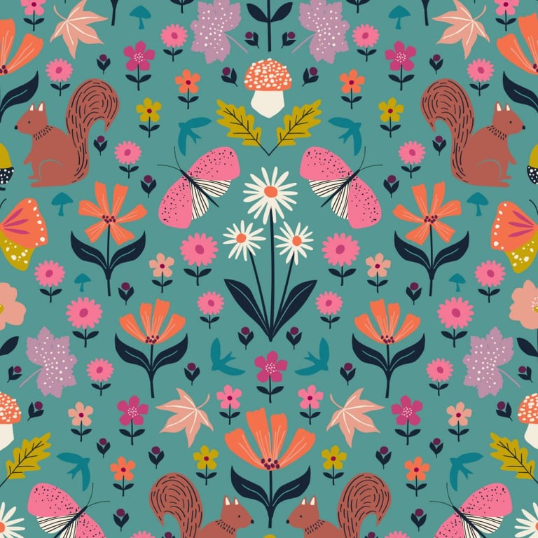 Woodland Butterfly -Woodland Wander by Nina Raby Jones Dashwood Studio