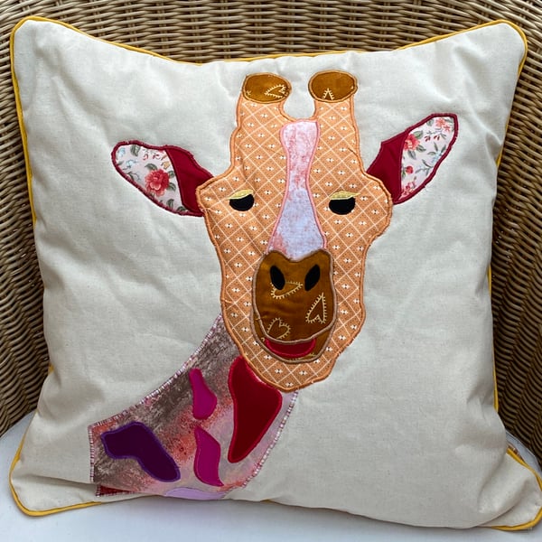 New Cushion Covers. Animal Appliqués, Large Sizes with Zip Closure. Cover only.