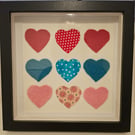 Bright Hearts Framed Picture