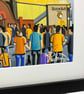 Wolves, Wolverhampton. Framed & Unframed Fine Art Print, Wanderers Football Gift - Image 6
