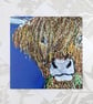 Highland Cow birthday card - mum, dad, husband, brother, sister, friend - Image 1