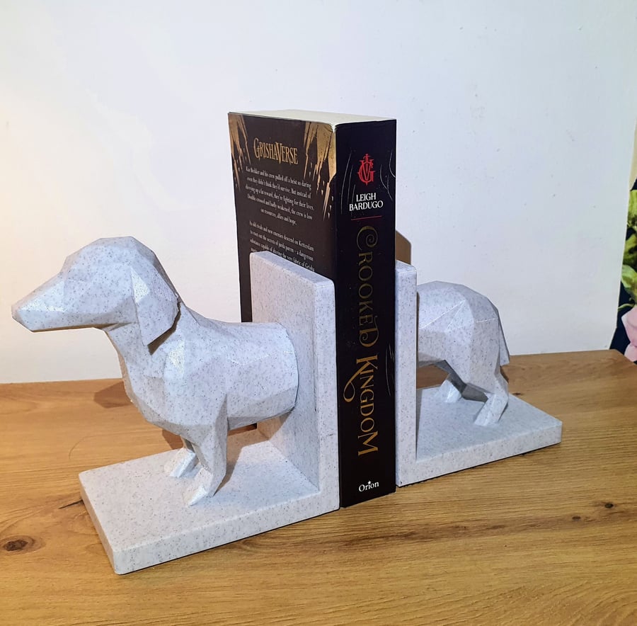 Dachshund bookends top