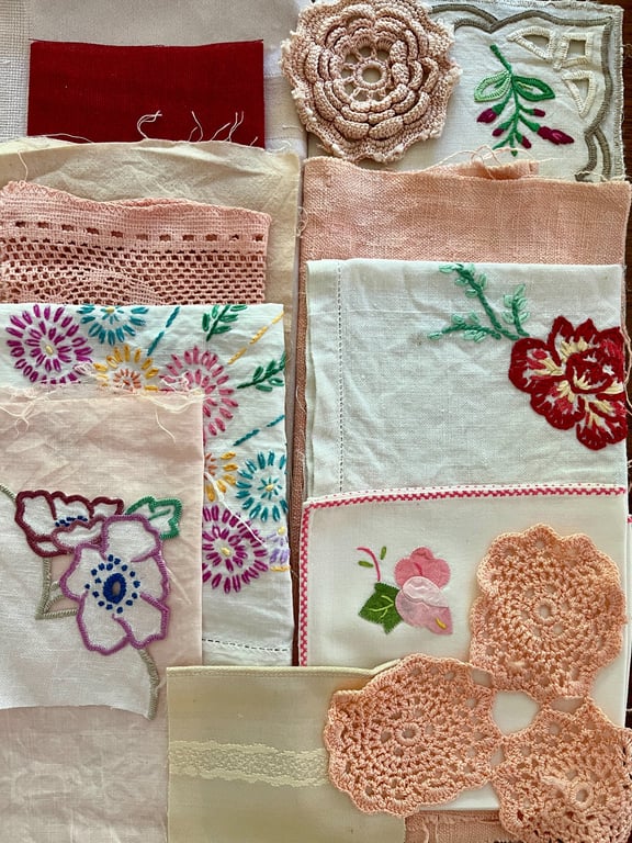 No.7 Vintage and Plant-Dyed Textile Fabric Inspiration Pack