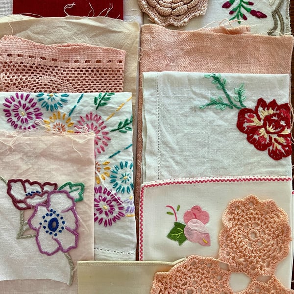 No.7 Vintage and Plant-Dyed Textile Fabric Inspiration Pack