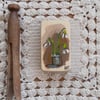 Miniature snow drop paintings 