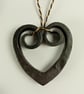 Forged Steel Heart - Ornamental Gift - Image 2