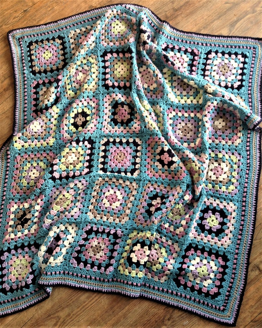 Crochet Jewel blanket