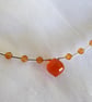 Unique Carnelian and Sterling Silver Necklace - Image 3