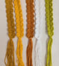 Crochet bookmark - pumpkin - Image 2