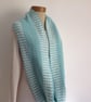INFINITY SCARF , neckwarmer . Wool blend. Super-soft. ' Breeze '. - Image 3