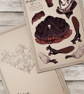 She's Hell on Wheels! Hortense the Roller-Vampire paper art doll - Image 3