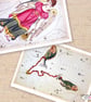 12 Printed Constellation Notecards, astrological symbols - Image 7