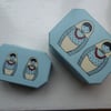 Hand Painted Russian Doll Nested Boxes
