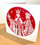 We Three Kings - Handprinted - Image 2