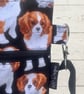 Dog walking bag, crossbody bag, King Charles Spaniels - Image 4