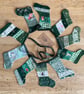 Christmas Stocking Bunting - Green  - Image 1