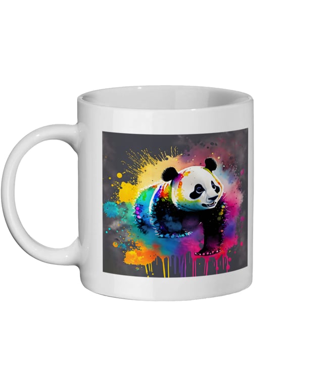 Watercolour Panda 2 - Bright, Vivid Wildlife Mug