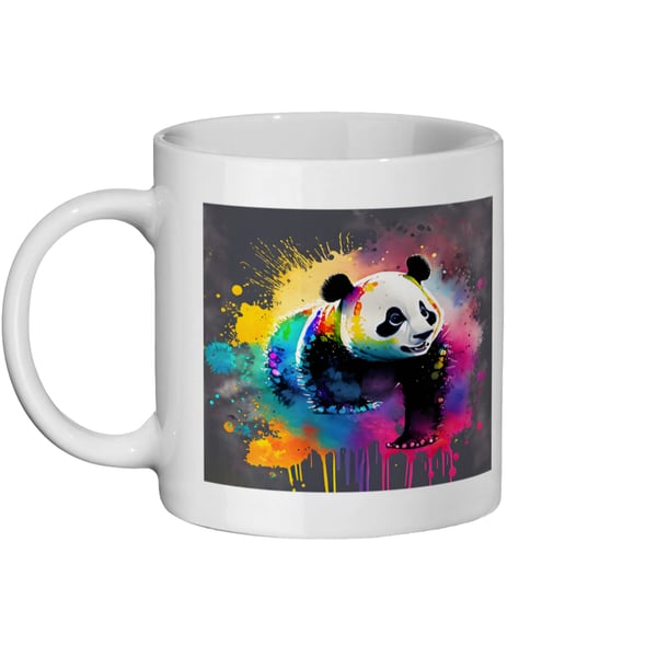 Watercolour Panda 2 - Bright, Vivid Wildlife Mug