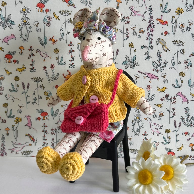 Handmade Little Cloth Mouse