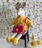 Handmade Little Cloth Mouse - Image 1