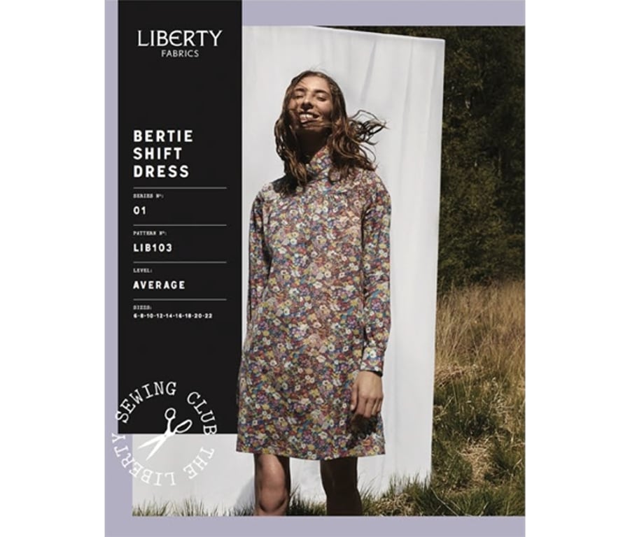 Liberty Dressmaking Pattern - Bertie Shift Dress