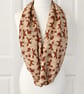Cute Fox Infinity Scarf, 100% cotton  - Image 8