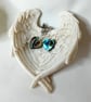 Abalone Heart Earrings - Image 2