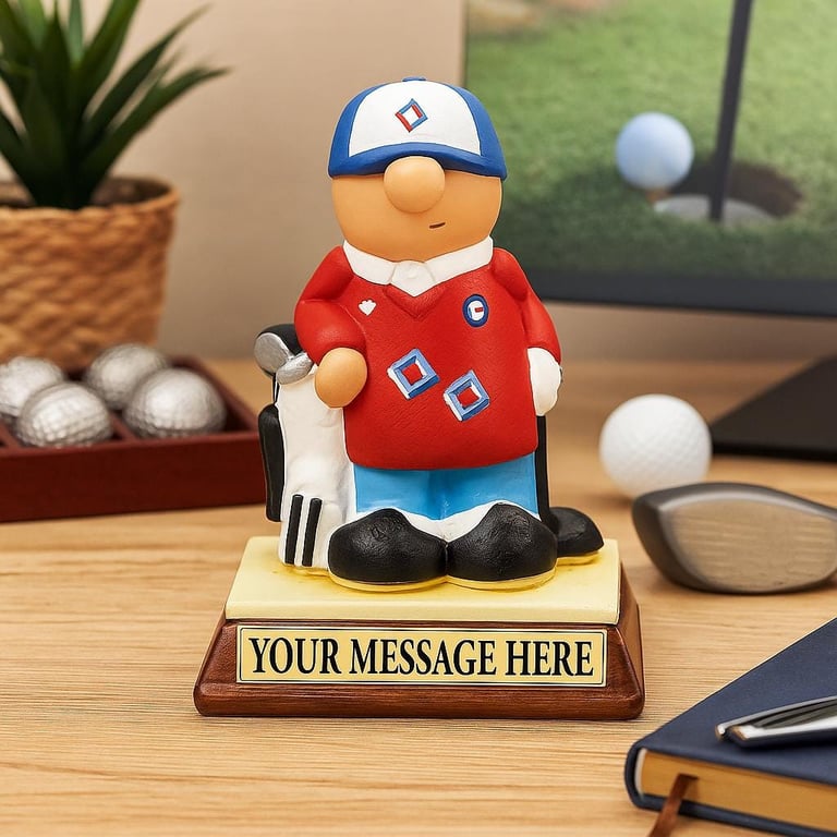 Golf Gift. Personalised Golfer Present Dad Grandad Husband Son Custom Birthday  