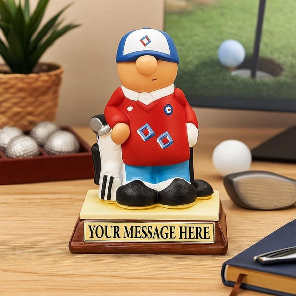 Golf Gift. Personalised Golfer Present Dad Grandad Husband Son Custom Birthday  