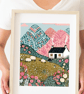 Wall Art Print - Boho, Scandi Style - Perfect Home Decor - Image 1