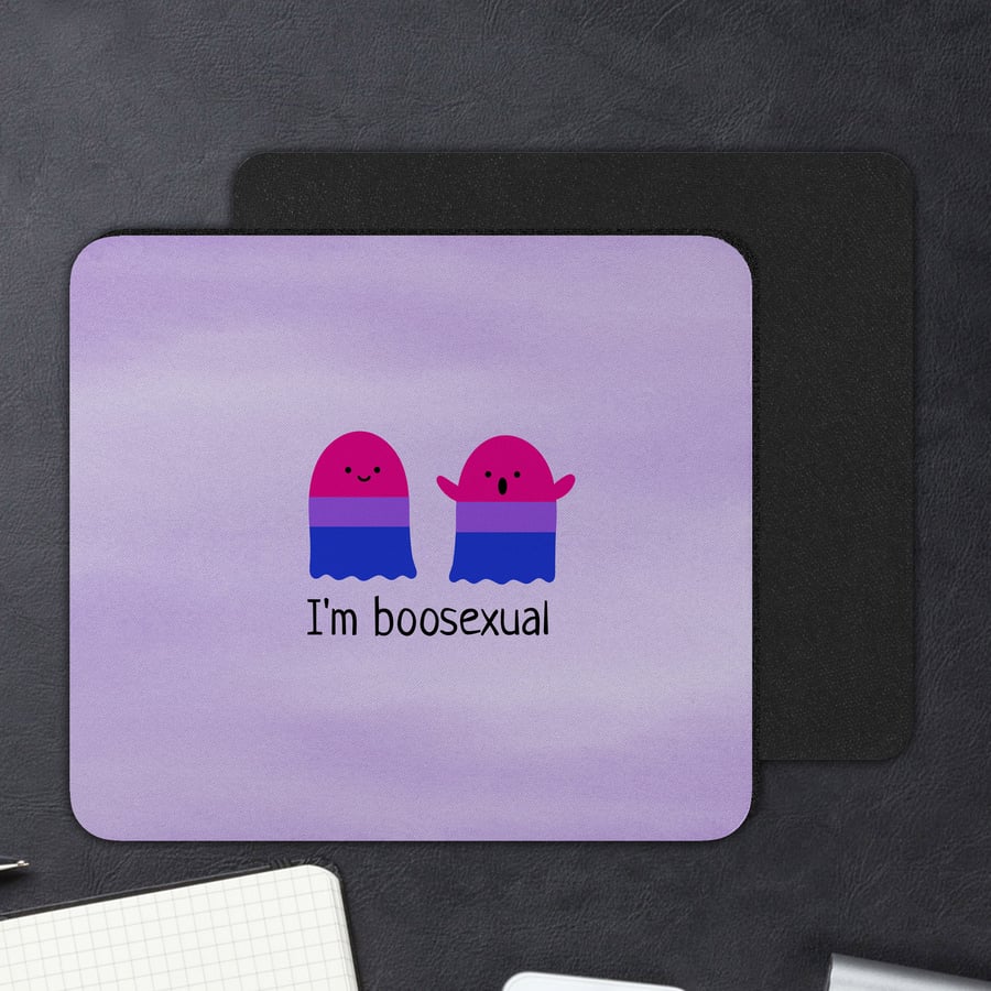 I'm Boosexual - Rubber Mousepad
