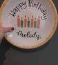 Birthday cake plate 