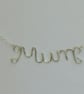 Sterling Silver 'Mum' Pendant Necklace - Image 4