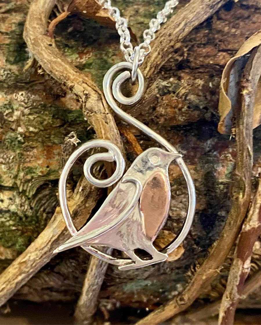 Little Robin pendant