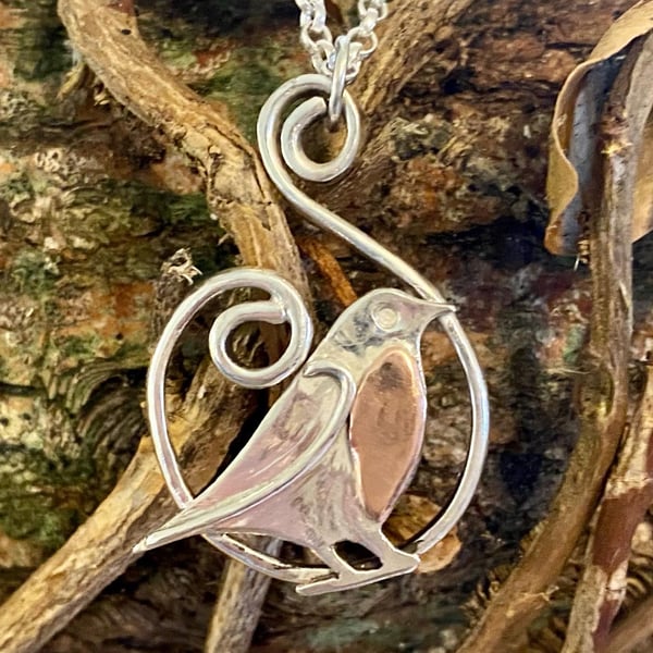 Little Robin pendant