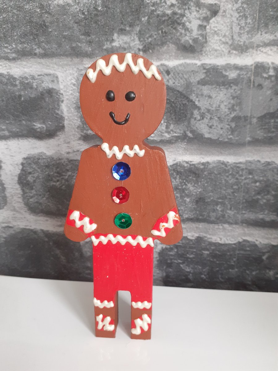 Gingerbread man Christmas decoration,  