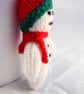 Christmas Mini Snowman - Handmade Christmas Decorations  - Image 3