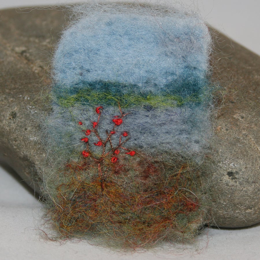 Beside Brenig - an autumn brooch