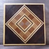 Wood veneer coaster