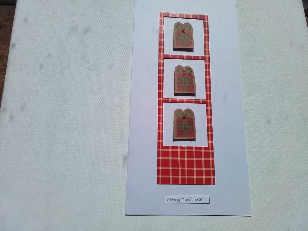 Christmas card. Christmas. Christmas presents. Xmas card. Ref 214