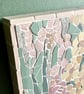 Mosaic Floral Art - Pastel Garden Mosaic Wall Plaque - Image 7