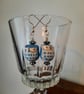 Light Blue Ceramic Owl Earrings
