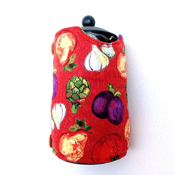 CAFETIERE, FRENCH PRESS, 1.0 litre COVER G to keep coffee warm whilst brewing