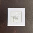 'Love Wish' 5" x 5" Mounted Print