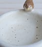 Very small ceramic ring dish with mini wren - Image 7