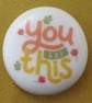 You Got This Positive Affirmation Pocket Hug Worry Stone