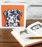 Rottweiler Blank Greeting Card, rotty birthday card, dog dad, dog mum - Image 4