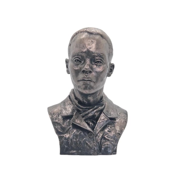 Paul Bogle Bust,Jamaican hero statue,3d printed historical figurine,hand painted
