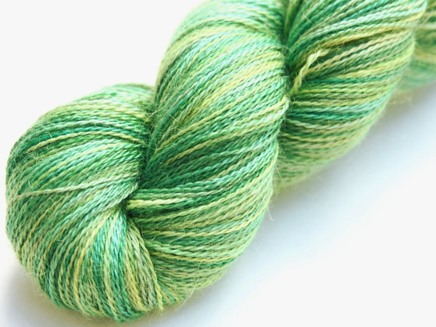 SALE Hebe - Silky baby alpaca laceweight yarn