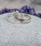 Sterling Silver Smooth Round Stud Hoop Earrings - JBJ1078 - Image 5